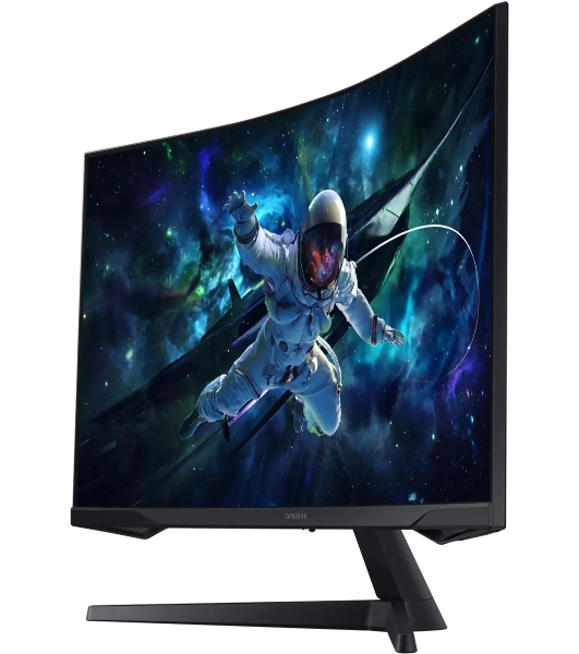 Монитор 27' Samsung S27CG550EI VA 2560x1440, 165 Гц, 1 мс, 16:9, 300 кд/м2, 1xHDMI, 1xDP, изогнутый, черный