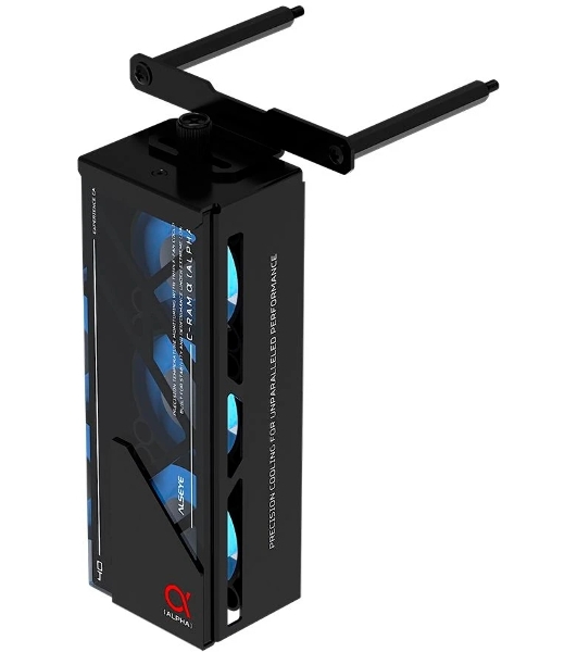 Вентилятор для процессора ALSEYE AS.03.08.0001 (C-RAM-Alpha-B) Product Size: 145.9 x 82 x 38.3мм Number of fans: 3 Size: 40 x 40 x 20мм Material: 1мм SPCC thick sheet metal Surface treatment: Powder coated black on the surface Box: Black Leaf: Milk white Luminous effect: internally emitting ARGb Speed: 1000-3500RPM Ou