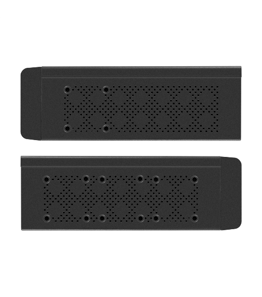 Компьютерный корпус Desktop ExeGate EX294018RUS FL-102 (mini-ITX, без БП, 2*USB+1*USB 3.0, аудио, черный)