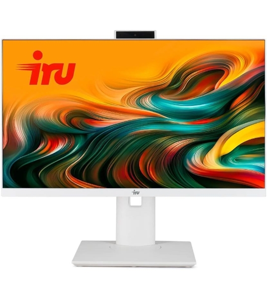 Моноблок IRU Tactio 23IW 23.8' Full HD i5 1235U (1.3) 16Gb SSD512Gb Iris Xe Windows 11 Pro GbitEth WiFi BT 120W Cam белый 1920x1080 (RUS)