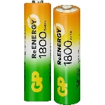 Аккумулятор GP 180AAHCRGY-2CRCB2 AA NiMH 1800mAh (2шт), фото3