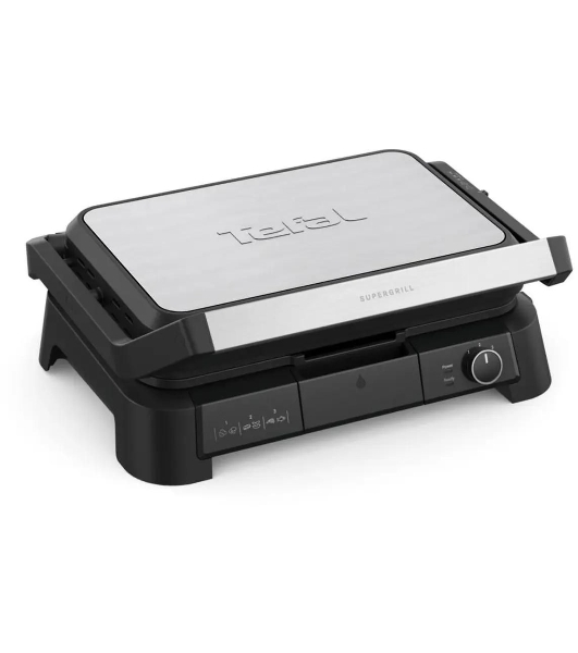 Электрогриль Tefal GC520DE0, черный/серебристый 1510002834