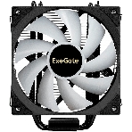 Кулер для процессора ExeGate Dark Magic EXX400V3 PWMRGB, 120 мм, алюминий/медь, 800-1800 об/мин, 11-33 дБ, 4 pin PWM, 140 Вт, высота 148 мм, RGB, фото7