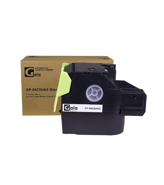 Картридж лазерный GalaPrint GP-80C8HK0 черный (4000 стр) для Lexmark LaserPrinter CX410/CX510