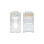 Коннектор RJ-45 TERACOM PRO неэкранированный 8P8C 30мкд Cat.5E универсальный (упак. 10 шт), фото2