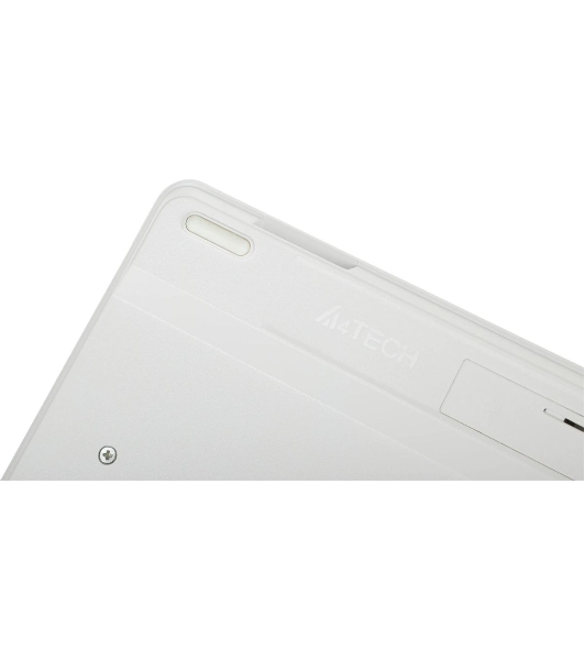 Клавиатура беспроводная A4Tech Fstyler FBK25, USB, Bluetooth/Радиоканал, белый/серый