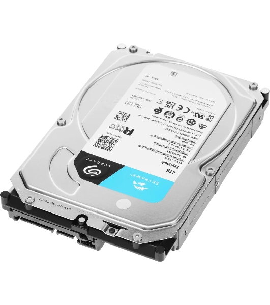 Жесткий диск Seagate 4Tb Skyhawk (ST4000VX016) OEM Serial ATA III, 5400 rpm, 256mb, для видеонаблюдения