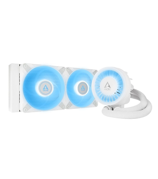 Жидкостная система охлаждения Arctic Liquid Freezer III 240 A-RGb белый, 120 мм, алюминий, 2800 об/мин, 25 дБ, 4 pin, 250 Вт