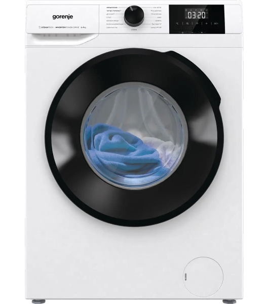 Стиральная машина Gorenje W1NGPI72SBS/C белый, загрузка фронтальная 7 кг, 1200 об/мин., класс: А