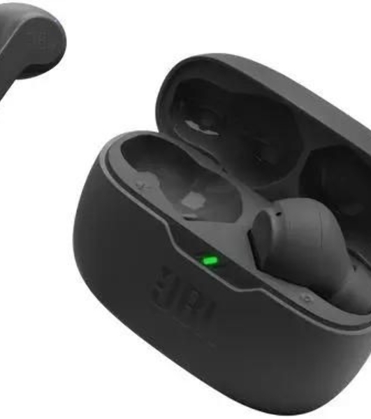 Наушники TWS JBL Wave Beam черный, внутриканальные, Bluetooth, быстрая зарядка, до 8 ч