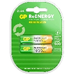 Аккумулятор GP 180AAHCRGY-2CRCB2 AA NiMH 1800mAh (2шт), фото 1