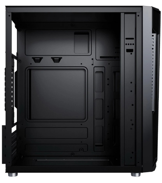 Компьютерный корпус ACD Coffre 104G mATX, Black, CPU 140мм, VGA 245мм, PSU 285мм, 2x3.5INT, 1x2.5INT, 2xUSB 2.0, 1xUSB 3.0, HD Audio, w/o FAN, w/o PSU, TG
