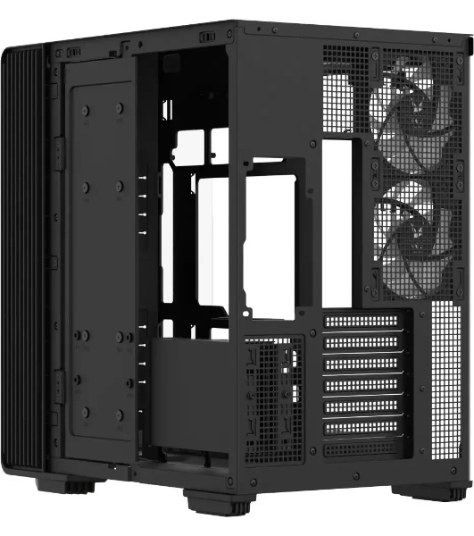 Компьютерный корпус Formula Crystal Z7 PA черный без БП ATX 5x120мм 1xUSB3.0 1xUSB3.1 audio bott PSU