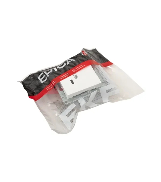 Розетка 2-м СП Эпика USB-C механизм бел. EKF UP1-SOW-2USBC