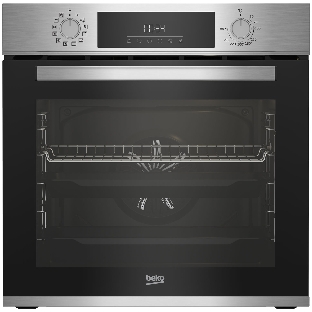 Духовой шкаф электрический Beko BBIM12301X нержавеющая сталь/черный