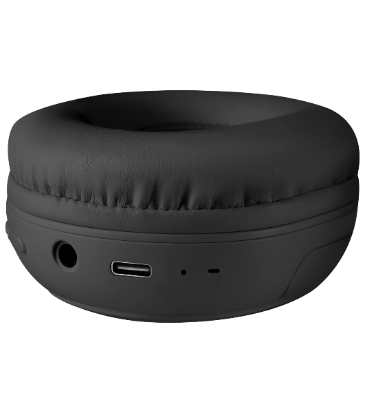 Беспроводные/проводные наушники Defender FreeMotion B665 черный, накладные, Bluetooth + проводной, складная конструкция, до 10 ч
