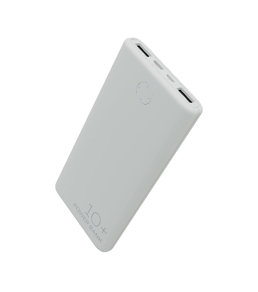 Портативный аккумулятор More choice (4610196408694) PB11-10 White 10000mAh 2USB