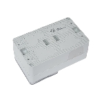 Блок открытого монтажа AtlasDesign PROFI IP54: розетка с заземлением со шторками 16А, выключатель 2-клав.10А, серый, фото3