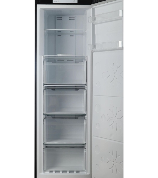 Морозильная камера Maunfeld MFFR170SB, черный, 206л, 4 ящика, 2 полки