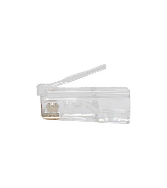 Коннектор RJ-45 TERACOM PRO неэкранированный 8P8C 30мкд Cat.5E универсальный (упак. 10 шт)