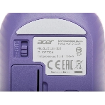 Комплект клавиатура + мышь Acer OCC205 беспроводной USB, 1200 dpi, фиолетовый, фото6