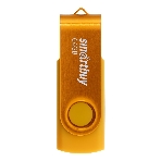Флешка USB Smartbuy Twist Yellow (SB064Gb2TWY), 64Gb, USB 2.0, R/W 20/10, желтый, фото 1