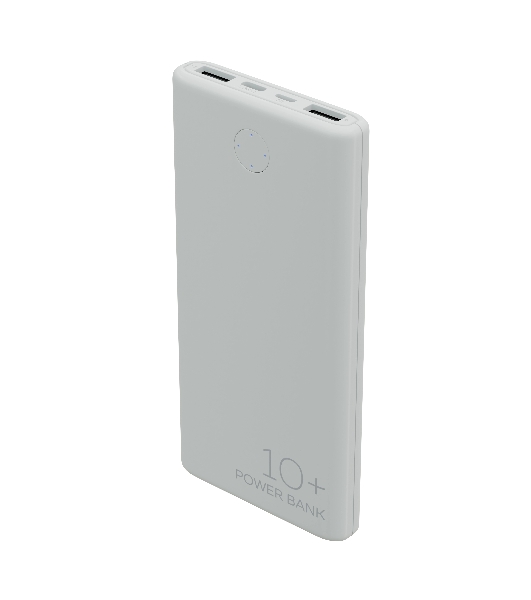 Портативный аккумулятор More choice (4610196408694) PB11-10 White 10000mAh 2USB