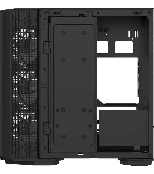 Компьютерный корпус Formula Crystal Z7 PA черный без БП ATX 5x120мм 1xUSB3.0 1xUSB3.1 audio bott PSU