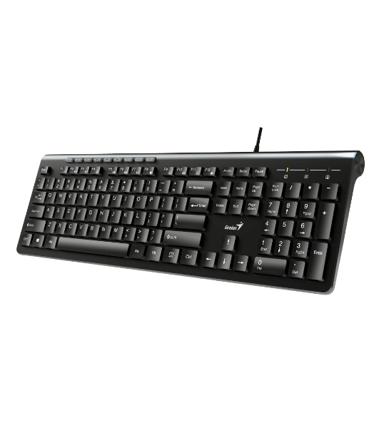 Клавиатура проводная Genius SlimStar 230II 31310048402, USB, черный