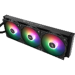 Водяное охлаждение для процессора Water Cooling System Thermalright Frozen Warframe 360 Ultra черный Argb (360мм, черный, ARGb/Fans: 3x120мм, 70.84CFM, 22.1dBA, 2000RPM/Pump height 60мм, 23dBA, 3000RPM, Rad thickness 27mm/S: 1200, 1700, 1851, 2011, 2066, 115X, AM5, AM4), фото7