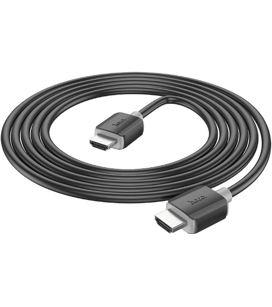 Кабель Hoco US08 ver2.0 HDMI (m) HDMI (m) 2м черный (пакет)