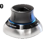 Мышь беспроводная 3DConnexion SpaceMouse Wireless (3DX-700115) черный/серебристый, радиоканал, Bluetooth, USB, кнопки - 2, фото 1