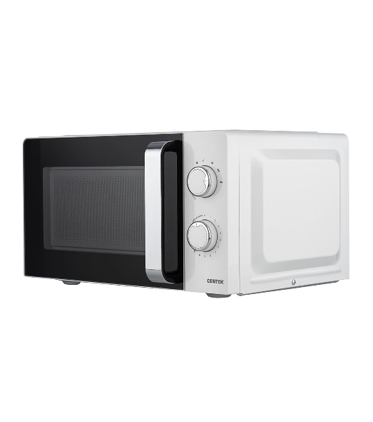 Микроволновая печь Centek CT-1575 белый, 20 л, 700 Вт, переключатели - поворотный механизм