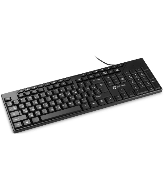 Клавиатура Oklick 125M проводная, USB Type-A, чёрный