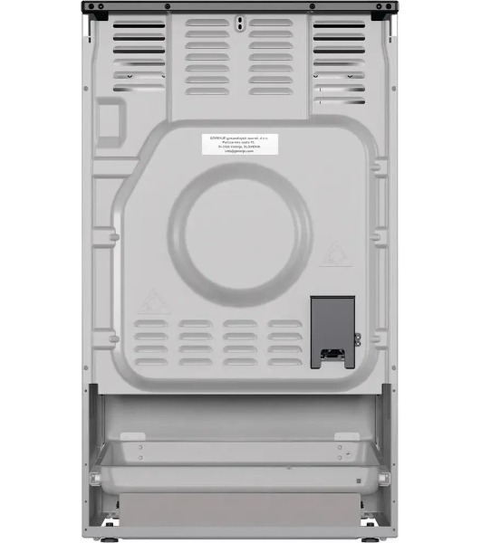 Плита электрическая Gorenje GEC5A12SG серый/черный стеклокерамика (без крышки)