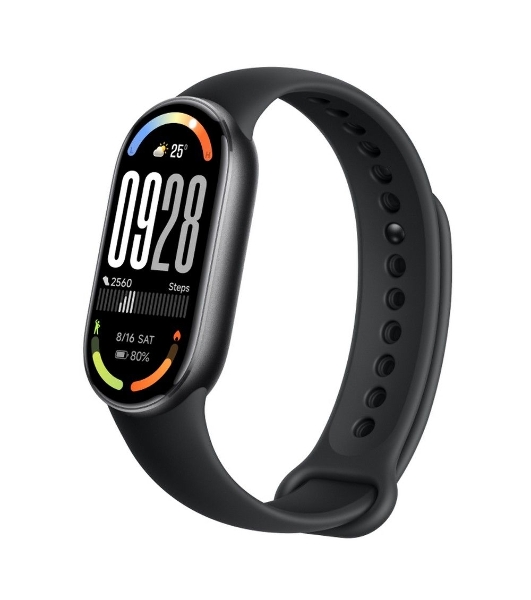Фитнес-браслет Xiaomi Smart Band 10, 1.72' AMOLED, Bluetooth, IP68, черный