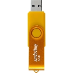 Флешка USB Smartbuy Twist Yellow (SB064Gb2TWY), 64Gb, USB 2.0, R/W 20/10, желтый, фото4