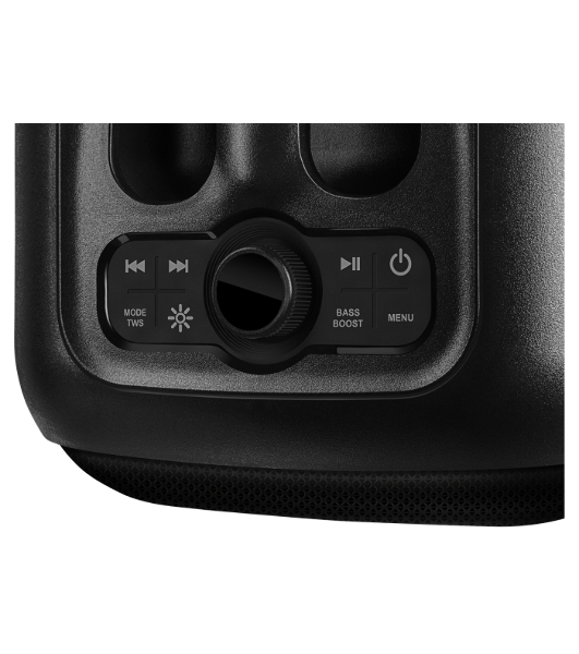 Портативная колонка SVEN PS-880, черный, 1.0, 110 Вт (RMS), Bluetooth, FM, USB, microSD, LED-дисплей, аккумулятор