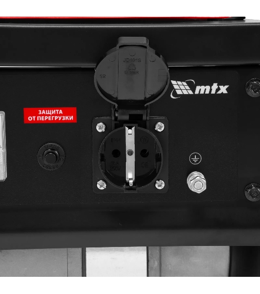 Генератор бензиновый MTX RS-1500, 1,1 кВт, 230В, ручной стартер