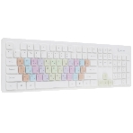 Комплект клавиатура+мышь Smartbuy 218346AG беспроводной, USB, 1500 DPI, белый, фото10