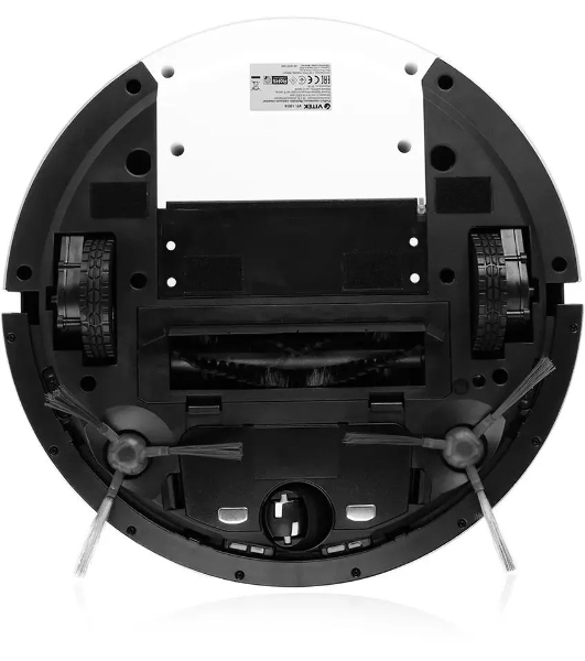 Робот-пылесос Vitek VT-1804 белый/серый, 2500 мАч Li-Ion, уборка сухая/влажная, пылесборник контейнер 0.45 л