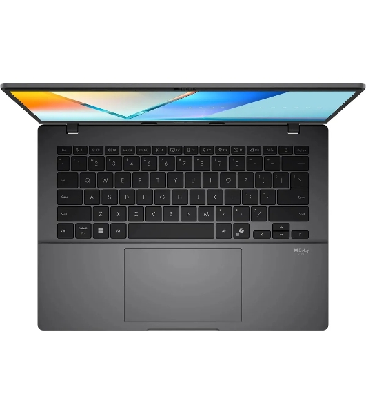 Ноутбук Asus VivoBook S14 S3407CA-LY099 Core Ultra 7 255H 16Gb SSD 1Tb Intel Graphics 14' IPS WUXGA (1920x1200) без ОС grey WiFi BT Cam (90NB16J2-M00780)