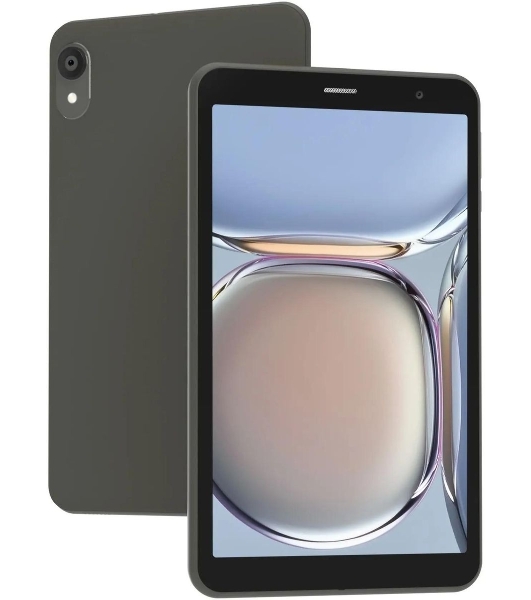 Планшет Digma R8 8', 4Gb, 64Gb, 3G, 4G LTE, 2G, Android 15, темно-серый