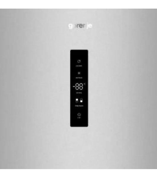 Холодильник Gorenje NRK619FAS4 серый двухкамерный 207/93л морозилка снизу, No Frost