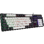 Клавиатура проводная Defender Dark Knight R GK-077, USB, черный/белый, фото4