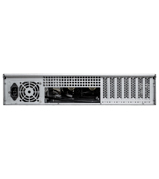 Серверный корпус ExeGate EX293344RUS Pro 2U550-08 (RM 19', высота 2U, глубина 550, БП 1200ADS, 2*USB)