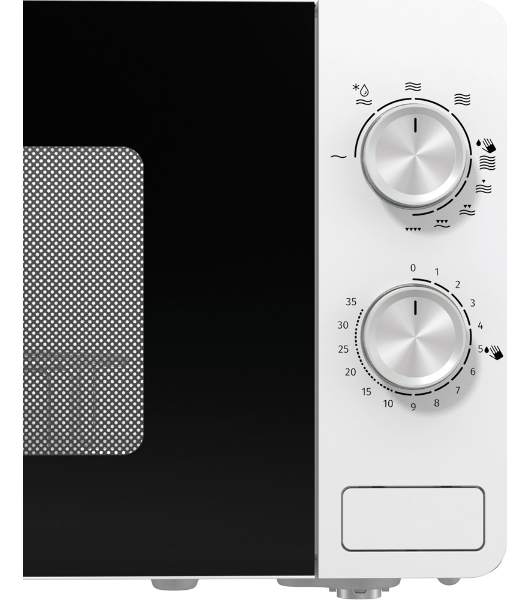 Микроволновая печь Gorenje MO20E2W белый, 20 л, 800 Вт, переключатели - поворотный механизм