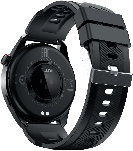 Умные часы Tecno Watch Pro 3 1.43' AMOLED, Bluetooth, IP68, черный