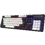 Клавиатура проводная Defender Dark Knight R GK-077, USB, черный/белый, фото5