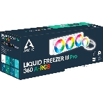 Система жидкостного охлаждения Arctic Cooling Liquid Freezer III Pro 360 ARGB Whte ACFRE00188A белый 120мм алюминий+медь 2500rpm 31db 4-pin, фото2